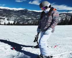 She enjoys swimming, snowboarding, and other outdoors in her free time.